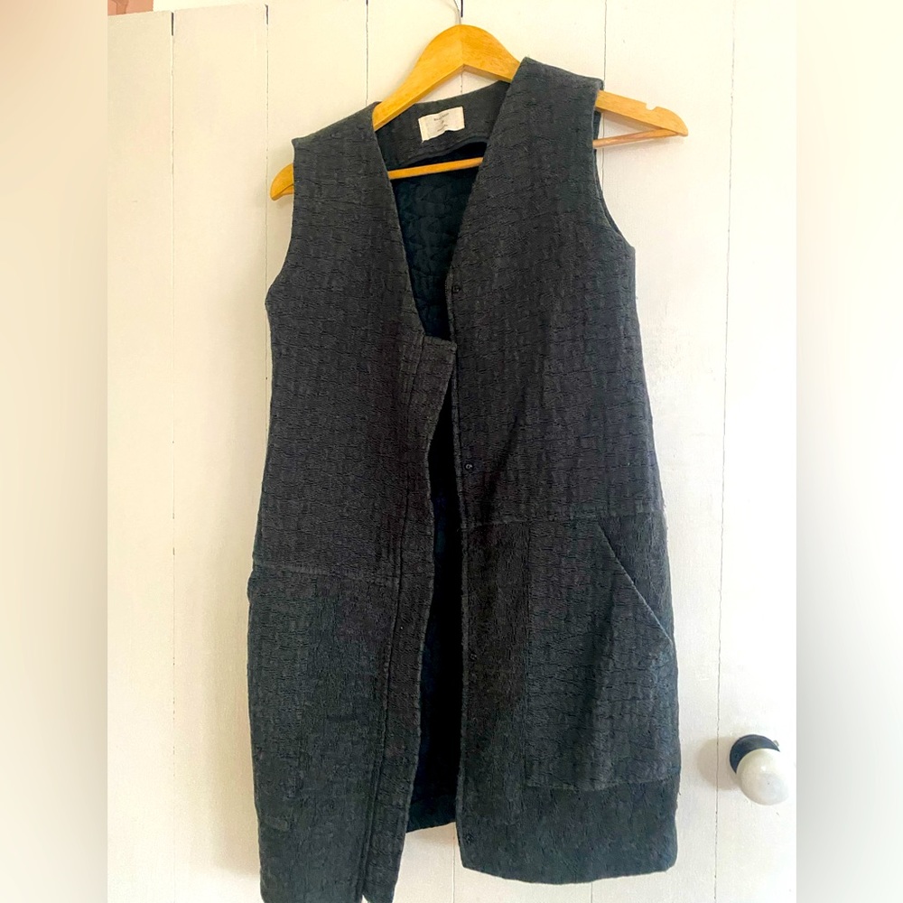 Billy Reid long sleeveless vest